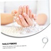 Outanaya Nail Art Fiber 1.5m Bag Manicure Extension Fiber Fiberglass
