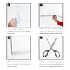 Frameless Shower Door Bottom Seal with Drip Rail 3/8" Thick