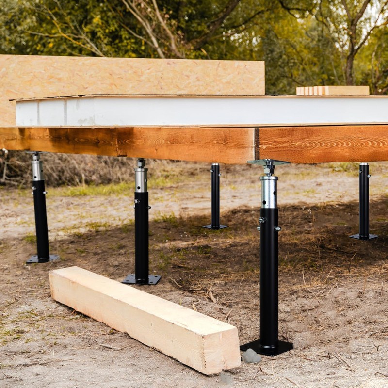 2 Pack Basement Floor Jack 20" - 33" Adjustable Jack