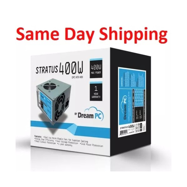 DreamPC Brand Replacement New PC Power Supply Upgrade for HP