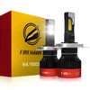 Firehawk H4/9003/HB2 LED Bulbs 70000LM 6000K Cool White, 5-Min Plug-N-Play