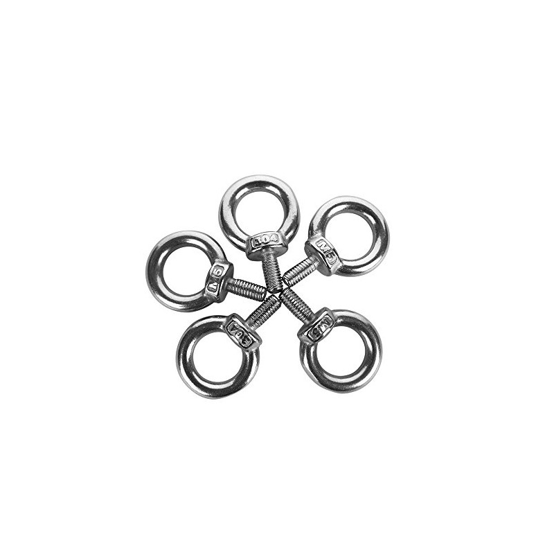 Eowpower 5 Pieces M5 Male Thread Machinery Shoulder Lifting Ring