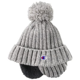Champion 492-0132 Knit Cap, Boa Back, gray