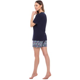 Merry Style Women's Pyjamas MS10-231 (Navy Blue/Toucans, S)