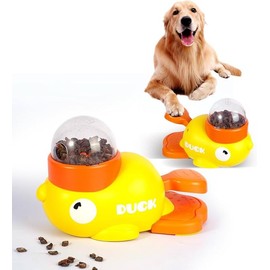 2-in-1 Interactive Dog Puzzle Toy, Slow Feeder, Safe and Durable Dog Food Treat Feeding Dispenser for Dogs and Cats, Promotes IQ Training and Entertainment Reduces Bloating Anti-Gulping