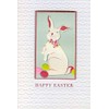 Pictura Easter Bunny Pink Foil 3D Banner Easter Card