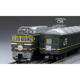 TOMYTEC 98359 98359 N Gauge EF81 / 24 Series Twilight Express Basic Set A, 3 Car