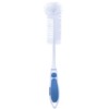 Superio Bottle Brush Scrubber Long, Blue and White Baby Bottle