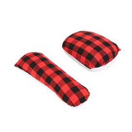 Lwuey Ironing Ham, Tailors Ham Ironing Pad Shoulder Sleeve Pressing for Sewing Professional Dual Purpose Dressmakers Tool Quilting Fabric Wrinkle Removal Heat Resistant Cotton Core Ergonomic Curves