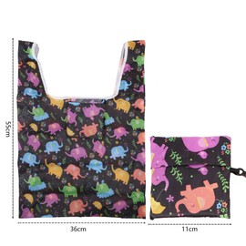 8 Pack Reusable Shopping Bags Eco-Friendly Foldable Grocery Bags for Shopping,Home,Travel,Outdoor Camping