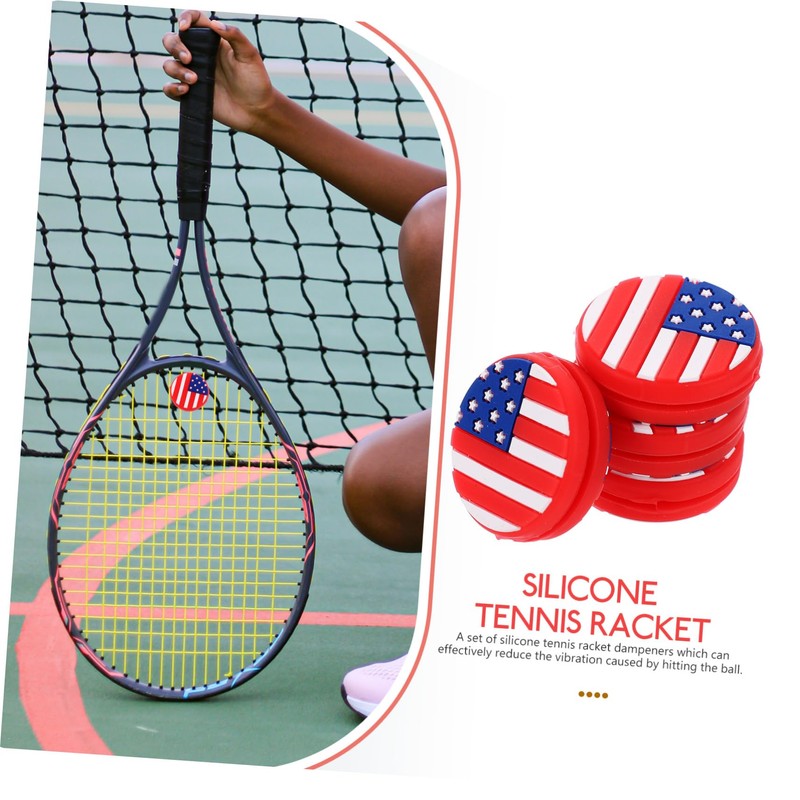 BESPORTBLE 12pcs Tennis Racket Dampeners Tennis Vibration Dampener for Players