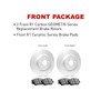 R1 Concepts Rear Brakes and Rotors Kit |Rear Brake Pads|