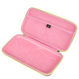 Aproca Pink Hard Travel Storage Case, for Choose Friendship My Friendship Bracelet Maker Kit (Case Only)