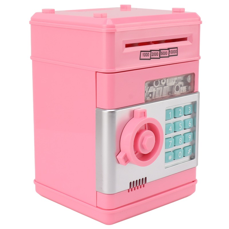 2 Modes ATM Piggy Bank Digital Electronic Paper Money Coins
