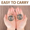 3 Pieces Metal Badge Clips, Car Visor Badge Clips, Multi-Purpose