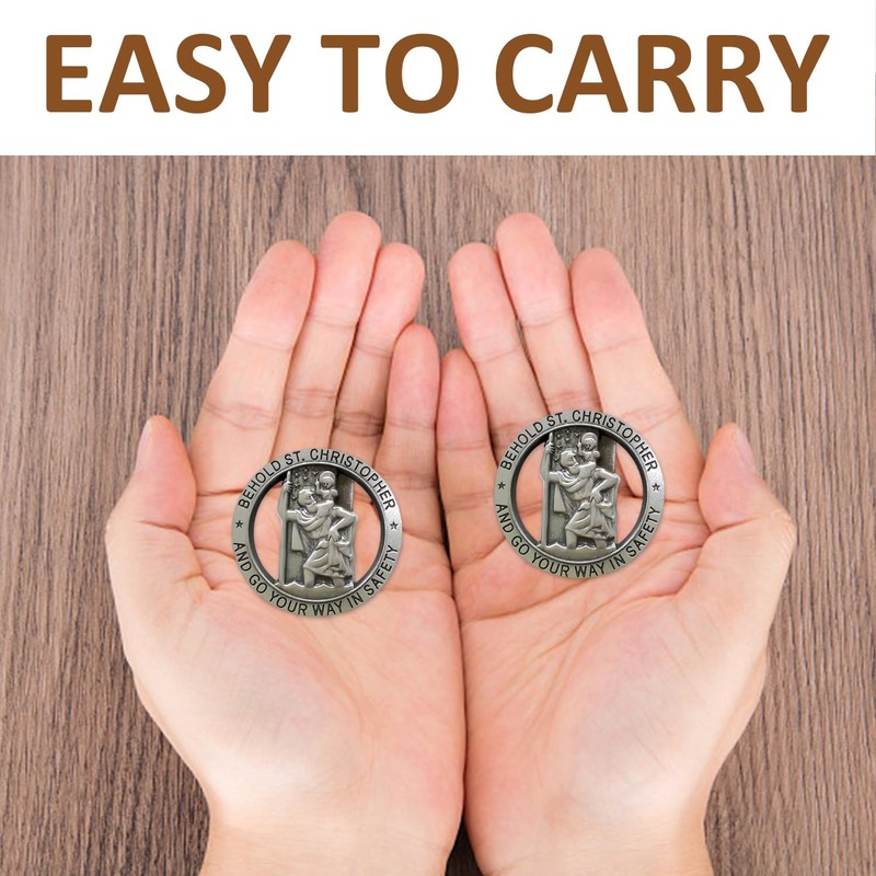 3 Pieces Metal Badge Clips, Car Visor Badge Clips, Multi-Purpose