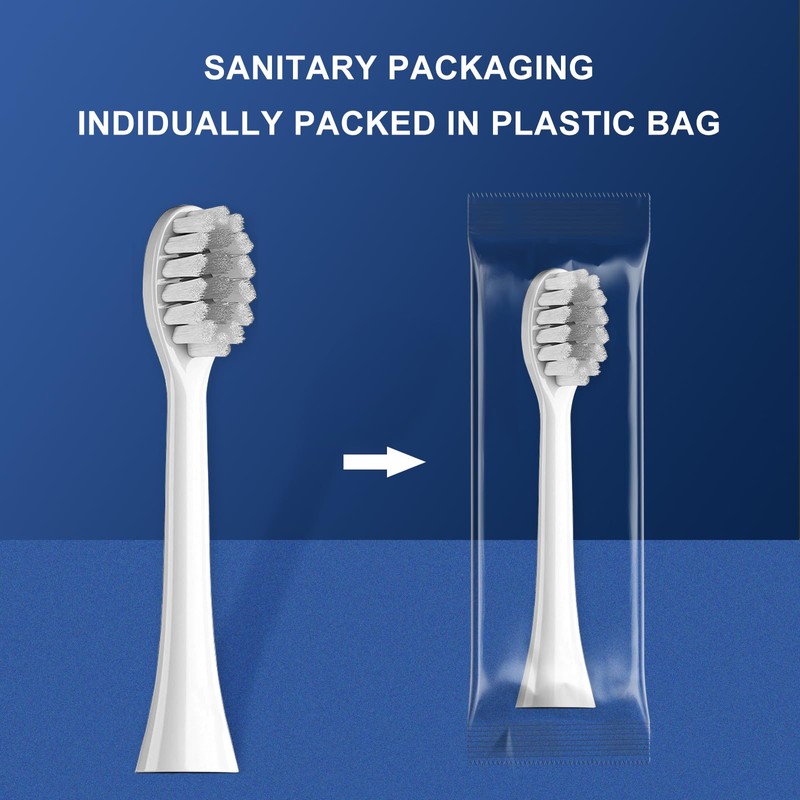 Compatible with Gleem Electric Toothbrush - Premium Replacement Toothbrush Heads,