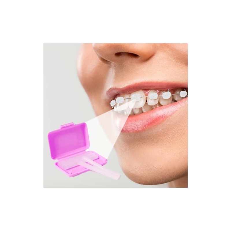 KISEER 12 unidades de cera dental ortodóntica para portadores de