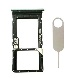 Single Sim Card Tray Slot Holder Micro SD Card Tray Replacement for Motorola Moto G Stylus 5G 2024 XT2419 Incl Card Ejector pin (Gold)