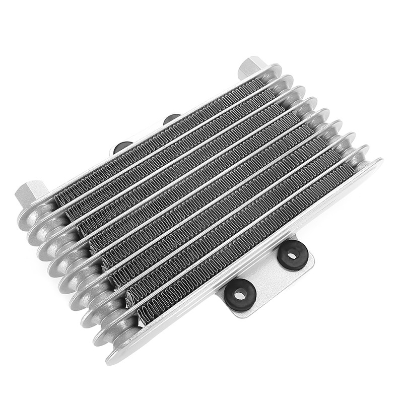 Aluminum 125ml Engine Oil Cooler Cooling Radiator for 125CC-250CC Motorcycle