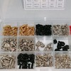 502PCS Computer Screw Assortment Set Carbon Steel Standoff Washer Kit