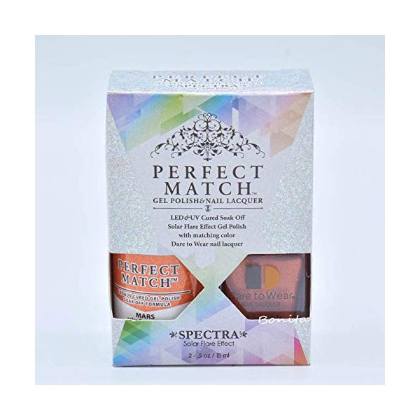 Lechat Perfect Match Gel Polish + Nail Polish Collection Spectra SPMS08 Mars