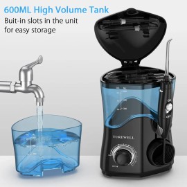 Hilo Dental Turewell Water Con 8 Puntas Y 10 Niveles