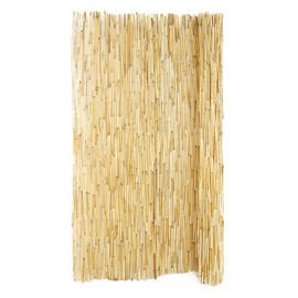 Backyard X-Scapes Natural Reed Fencing Decorative Fence for Backyard Garden Fencing Divider 4 ft H x 8 ft L (4-Pack)