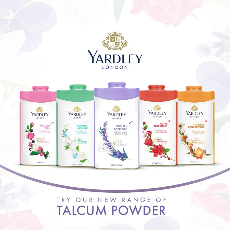 Yardley Jasmine Perfumed Talc, 250 g