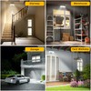 Battery Powered Motion Sensor Outdoor Lights, 1500LM Flood Lights IP65