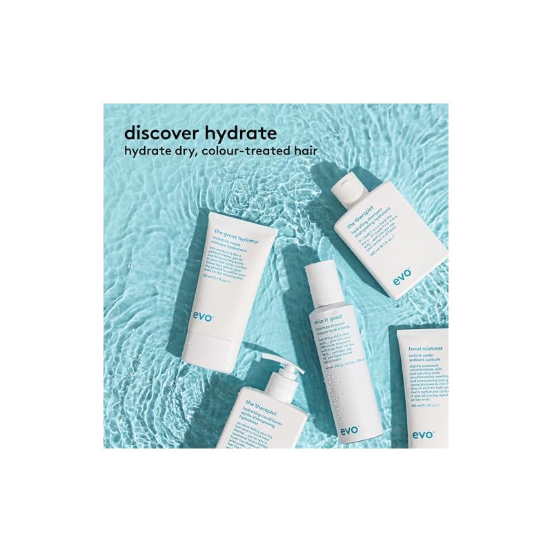 evo The Therapist Hydrating Conditioner - Hydrates, Strengthen and Softens