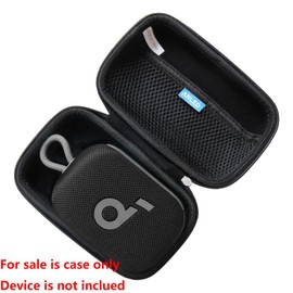 Anleo Hard Travel Case for Soundcore Select 4 Go Bluetooth Shower Speaker (Black)