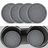 SINGARO Car Cup Holder Coaster, 4PCS Silicone Cup Holders Embedded