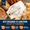 Organic Cotton Bread Bag - Reusable, Premium Bread Bag -