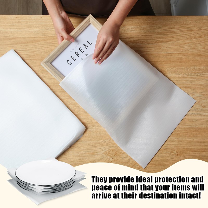 Frienda 240 Moving Dishes Packing Kit 60 Foam Sheets 180