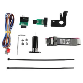 SUIOPPYUW 3D Printer Leveling Set Advanced Manufacturing Technology for Easy Usage Easy to Auto Leveling Sensor Leveling Kit, Black