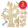 Baker Ross Easter Egg Tree Wooden Kits - Pack of