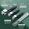 [ BorongPro ] Professional 10-in-1 Stainless Steel Nail Clipper Set