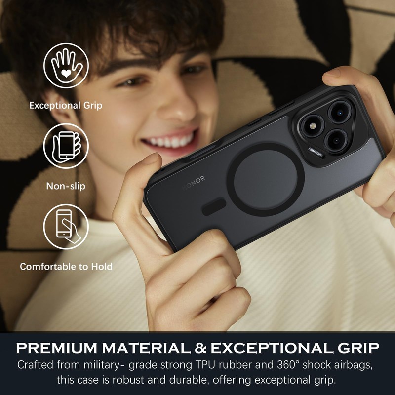 YINLAI Case for Honor 400 Lite 6.7 inch, black