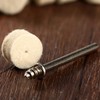 Dophee 50Pcs 1/2" Wool Felt Polishing Wheel Buffing Pad with