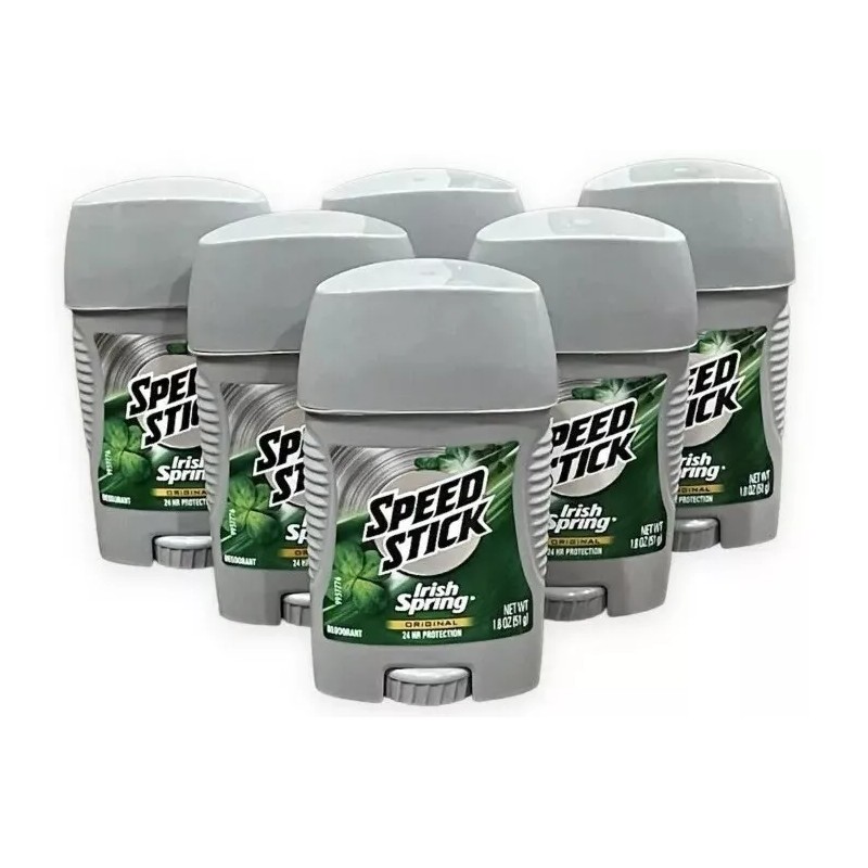 Speed Stick 6 Packs Speed Stick Mens Irish Spring Deodorant