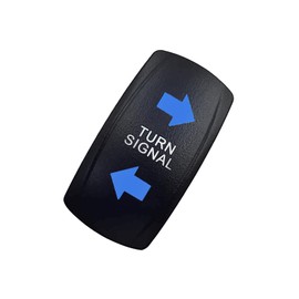 TENOL Turn Signal Switch Toggle Switch Premium Durable Waterproof Powersports Switches 12V 20A for Yachts Trailers Automobiles, Blue