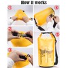 Henrycares Dry Bag Waterproof Bag, 20L 10L 5L 2L Waterproof