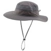 Connectile Unisex Outdoor Mesh Safari Hat, Solid, Wide Brim, UV
