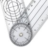 LUYING Goniometer, Angle Meter, Multi-Ruler, Angle Spine Ruler, 360 Degree