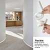 Silicone Flexible Quarter Round Molding, Self Adhesive Peel and Stick