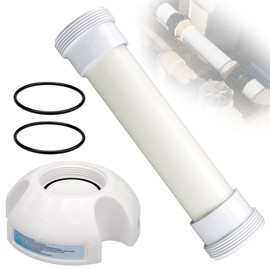 Pool Salt Cell Bypass Dummy Cell with Cleaning Stand for Hayward T-Cell Chlorinator Generator Systems GLX-CELLSTAND, Salt Cell Bypass Pipe Prolong Life of Pool Cell - Pool Part Salt Cell Protection