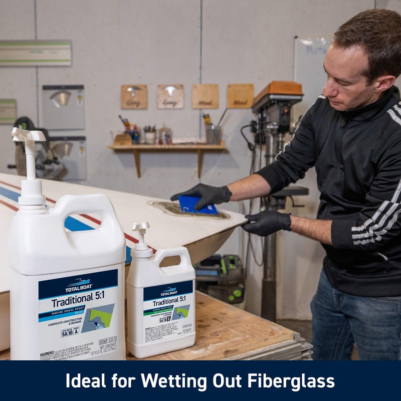 Total Boat 5:1 Epoxy Fast Hardener 6 Ounces (for Quart