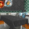 Fabric Tablecloth, Textile Table Linen, Cotton Polyester, Washable, Plain Ornamental
