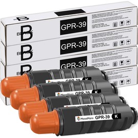 MasaiMara GPR39 GPR-39 Black Compatible Toner Cartridge for Canon imageRunner 1730 1730iF 1740 1740iF 1750 1750iF Printers (15100 Page Each, 4 Pack, 2787B003AA)